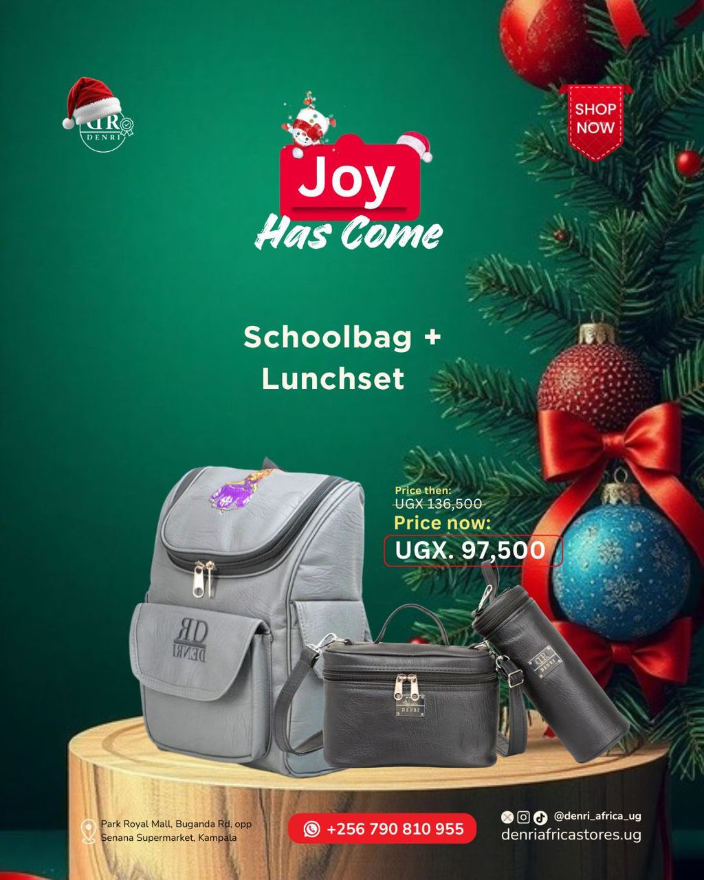 School Bag + Lunchset