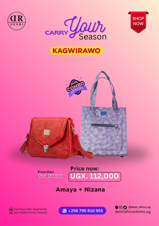 Amaya Handbag + Nizana Sling Bag