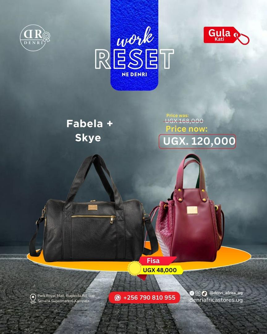 Fabela Travel Bag + Skye Handbag