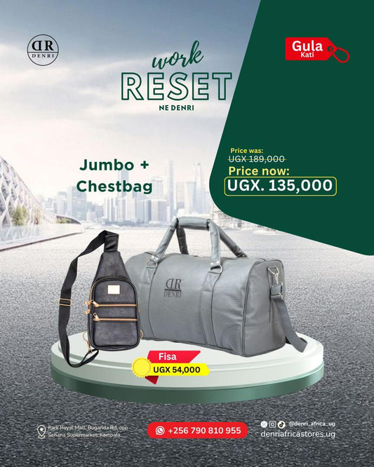 Jumbo Travel Bag + Mini Umbra Chest Bag